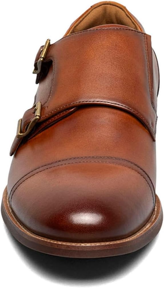 Florsheim Men's, Rucci Cap Toe Double Monk Strap Loafer