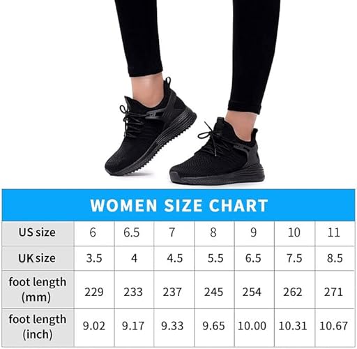 SDolphin Running Shoes Women Sneakers - Comfortable Memory Foam Lightweight Walking Tennis Workout Athletic Shoes