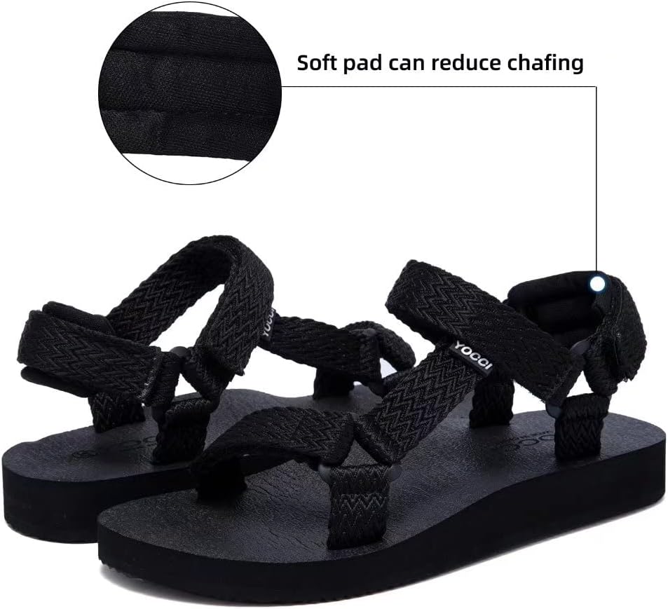 Women's Original Sport Sandals Hiking Sandals with Arch Support Yoga Mat Insole Light Weight Outdoor Water Shoes