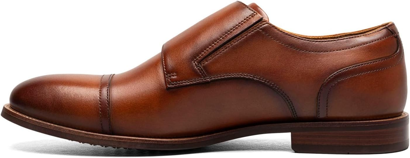 Florsheim Men's, Rucci Cap Toe Double Monk Strap Loafer