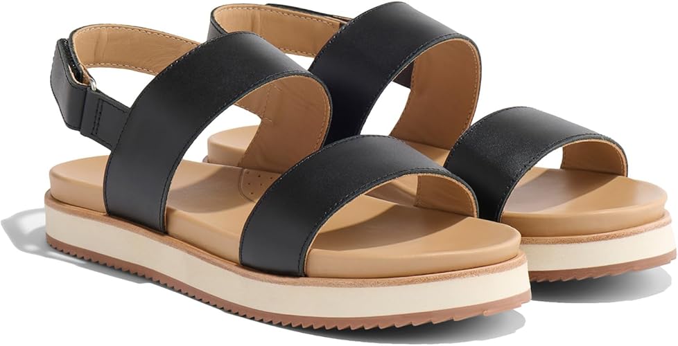 Nisolo Women's Go-To Flatform Sandals, Summer/Spring Casual, 1