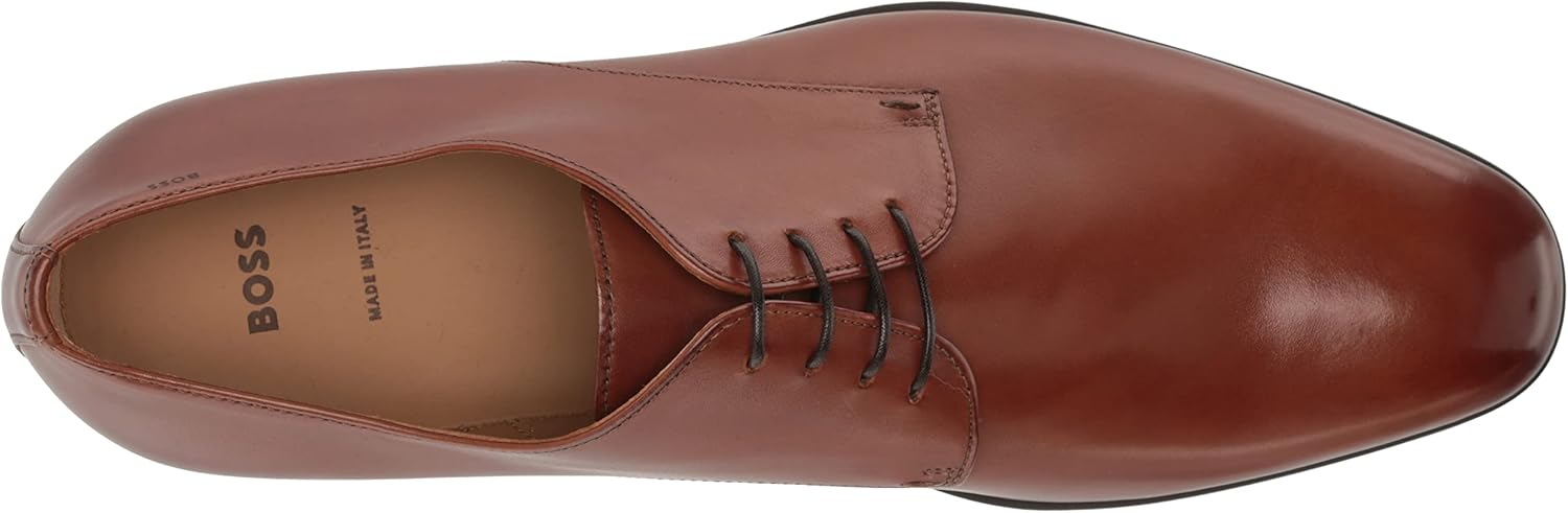 BOSS Men's Kensington Smooth Leather Derby Shoe Oxford