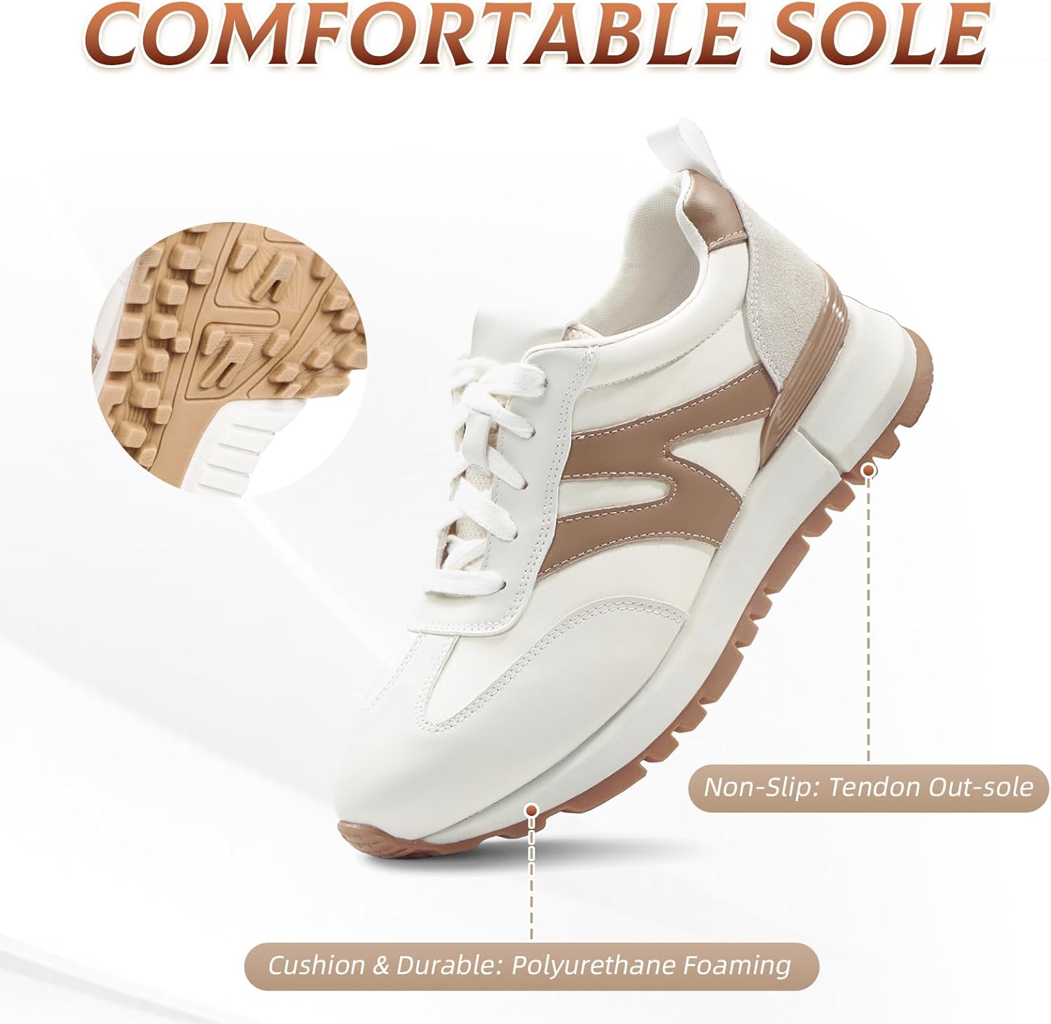 IXU 2024 Sneakers for Women Casual Walking Shoes Comfortable Tennis Running Fashion Shoes Fall Shoes 2024