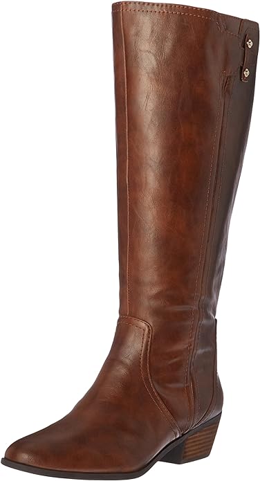 Dr. Scholl's Shoes womens Brilliance Wide Calf Riding Boot