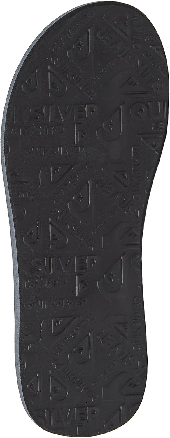 Quiksilver Men's Carver Suede 3 Point Flip Flop Athletic Sandal