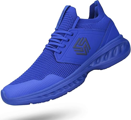 Mens Slip On Walking Shoes Non Slip Running Shoes Breathable Workout Shoes Lightweight Gym Sneakers