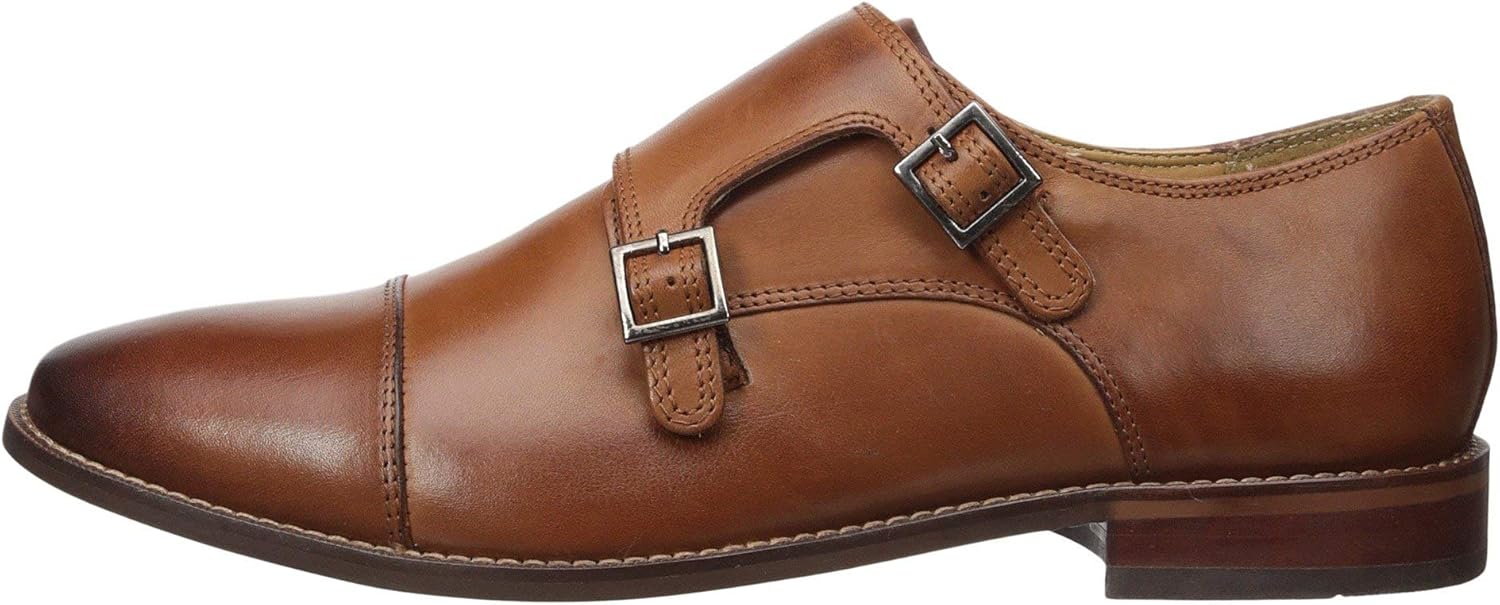 Florsheim Men's Montinaro Double Monk Strap Slip On Dress Shoe