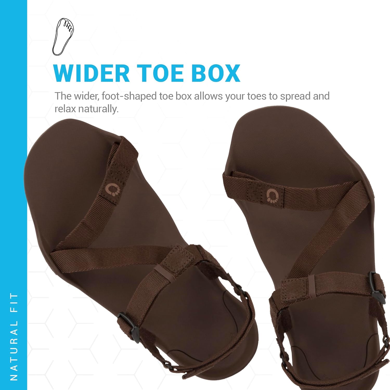 Xero Shoes Z-Trek II - Men's Zero Drop Sport Sandals - Lightweight & Packable