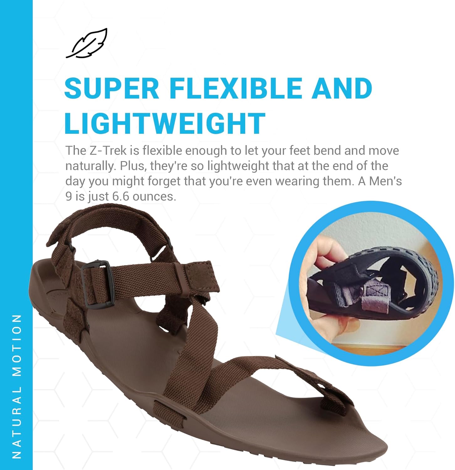 Xero Shoes Z-Trek II - Men's Zero Drop Sport Sandals - Lightweight & Packable