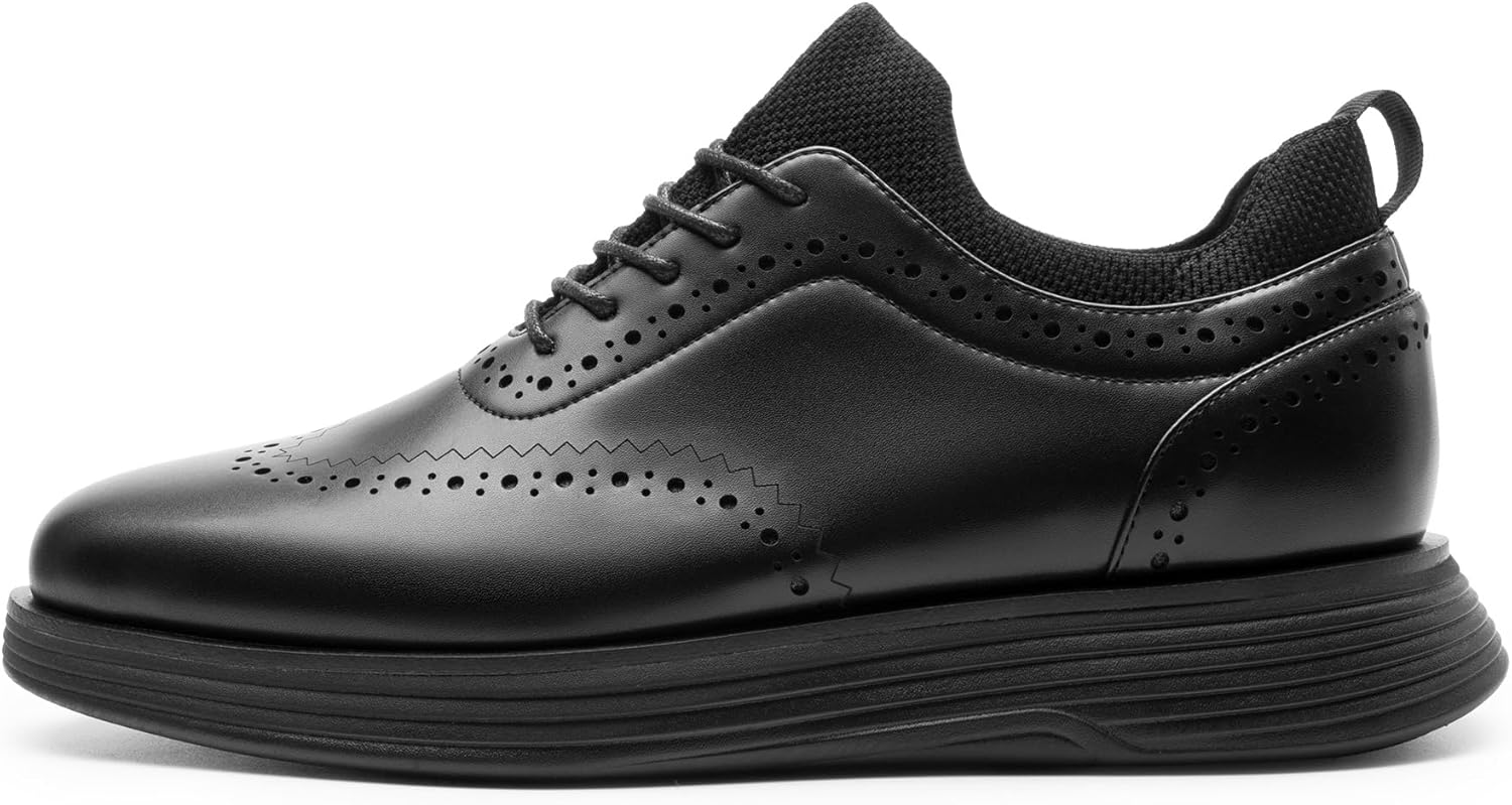 Bruno Marc Men's MaxFlex Dress Sneakers Oxfords Casual Wingtip Brogue Shoes