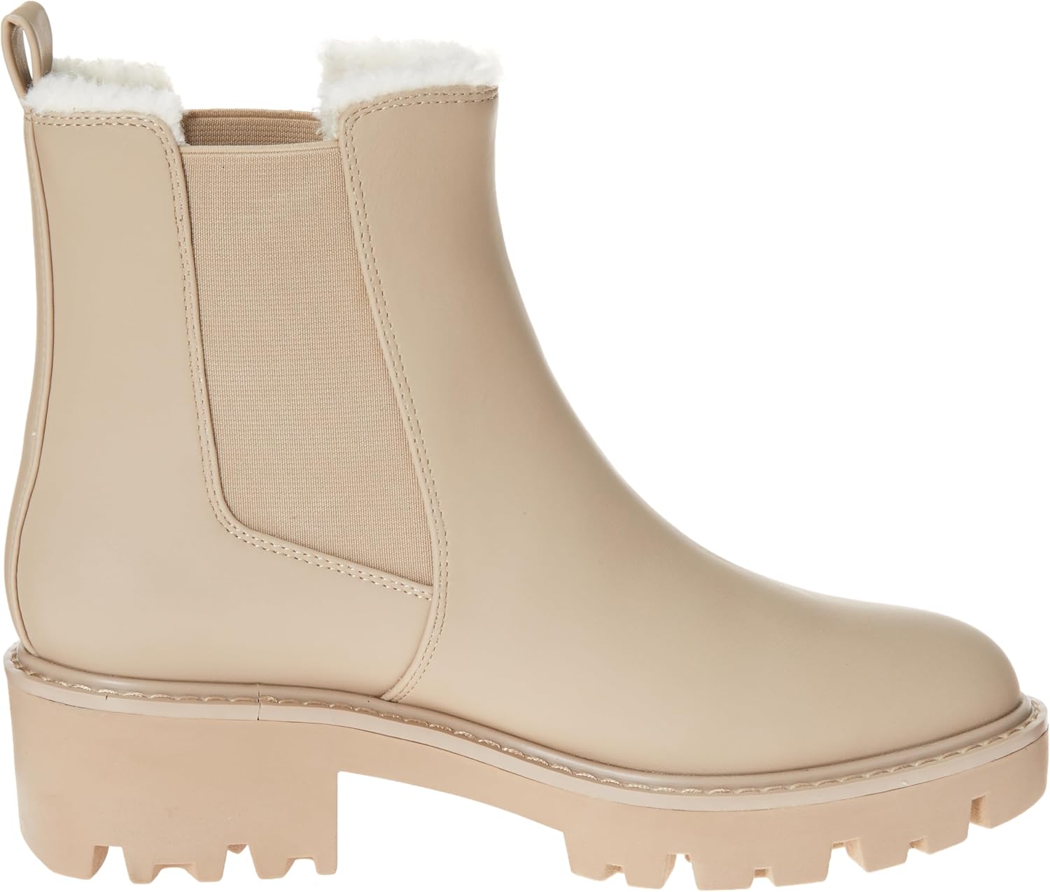 The Drop Women's Campbell Sherpa Chelsea Boot