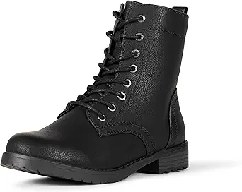 Amazon Essentials Women's Lace-Up Combat Boot