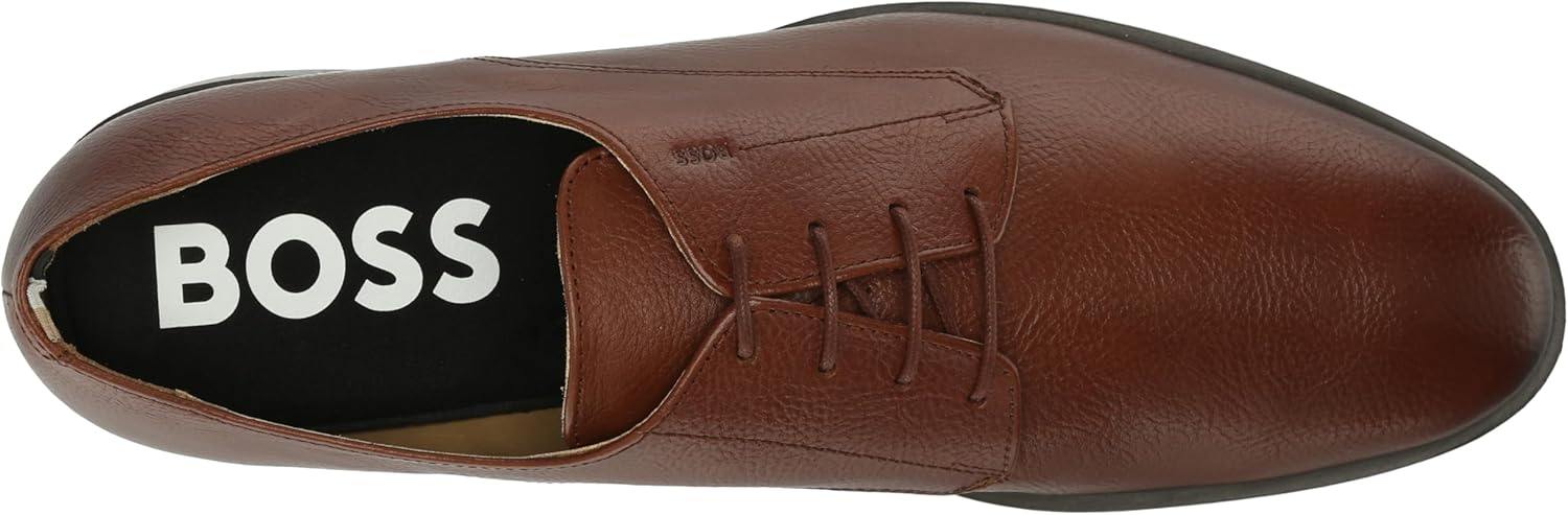 BOSS Men's Colby Grain Leather Derby Shoe Oxford