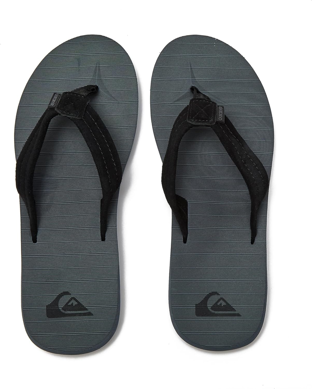 Quiksilver Men's Carver Suede 3 Point Flip Flop Athletic Sandal