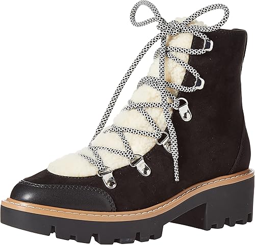 The Drop Women's Caleb Shearling Hiking Boot Hi-Top