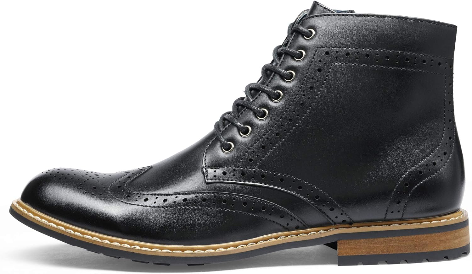 Bruno Marc Men's Oxford Ankle Boot