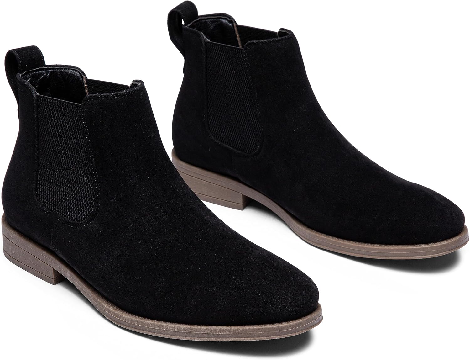 Jousen Men's Chelsea Boots Suede Casual