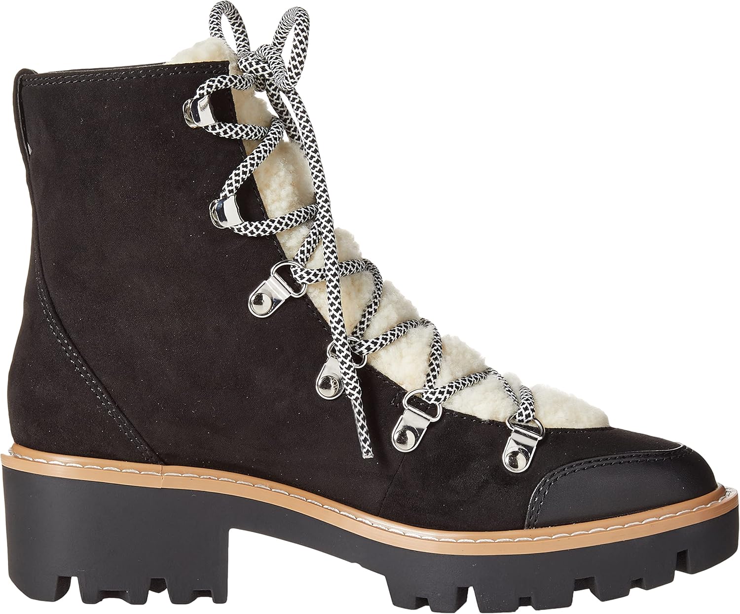 The Drop Women's Caleb Shearling Hiking Boot Hi-Top